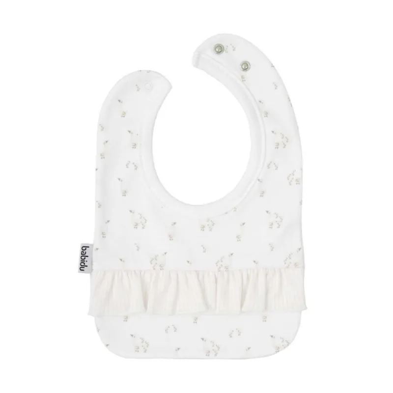 Babidu Baberos Y Bandanas^BABERO CUADRADO VOLANTE ROBLE