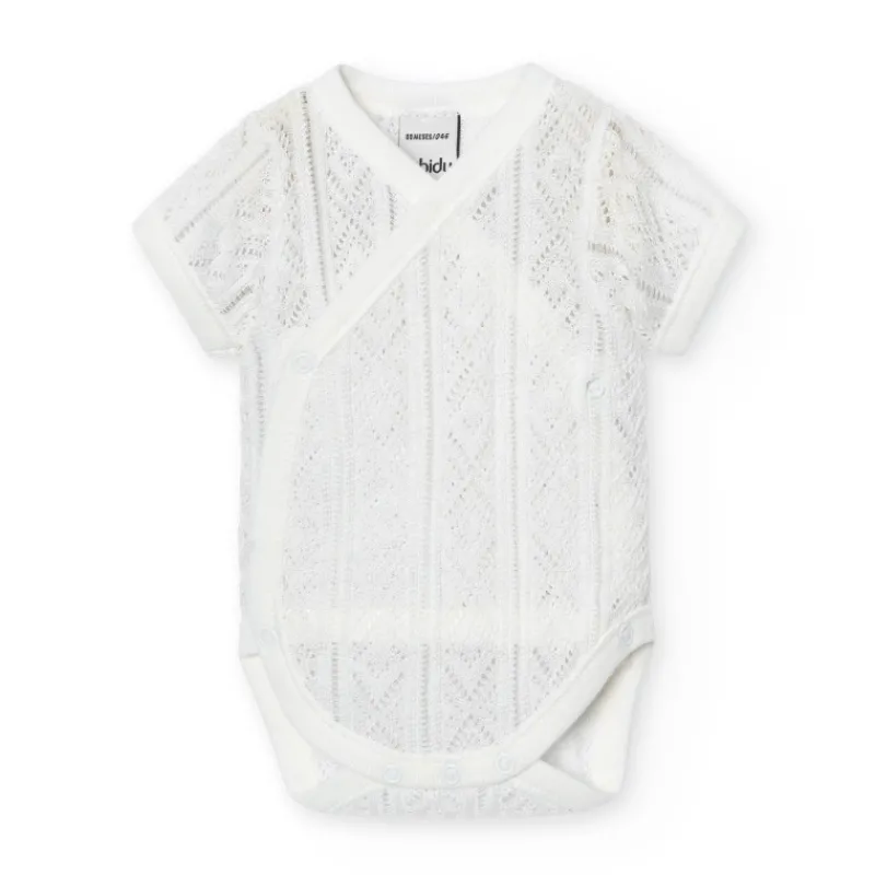 Babidu Bodys Manga Corta^BODY CRUZADO PERLÉ MANGA CORTA