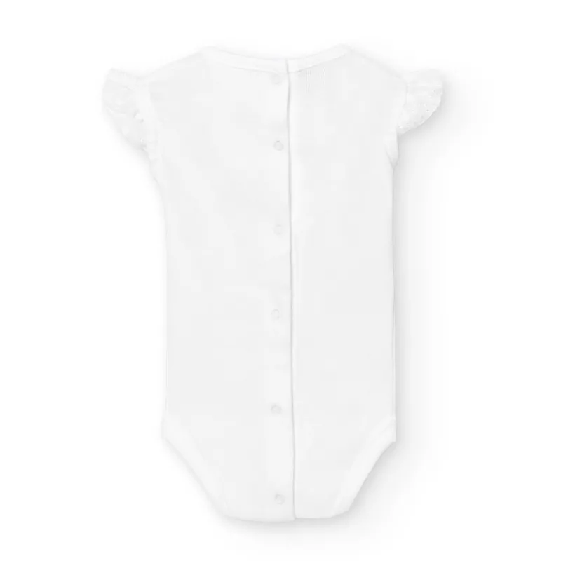 Babidu Bodys Manga Corta | Bodys Tirantes^BODY TIRANTE PUNTILLA BATISTA 1X1