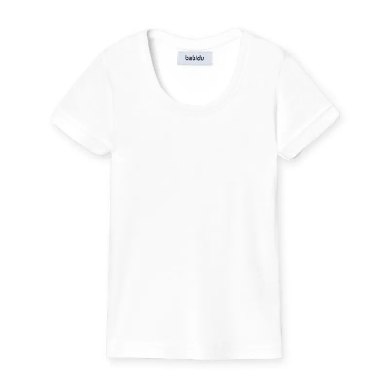 Babidu Camisetas Interiores^CAMISETA MANGA CORTA BAMBÚ