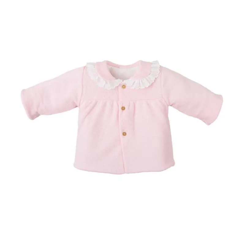 Babidu Abrigos Y Chaquetas Niña | Abrigos Y Chaquetas Bebe Niña^CHAQUETA CUELLO BEBE NIÑA ALBARICOQUE