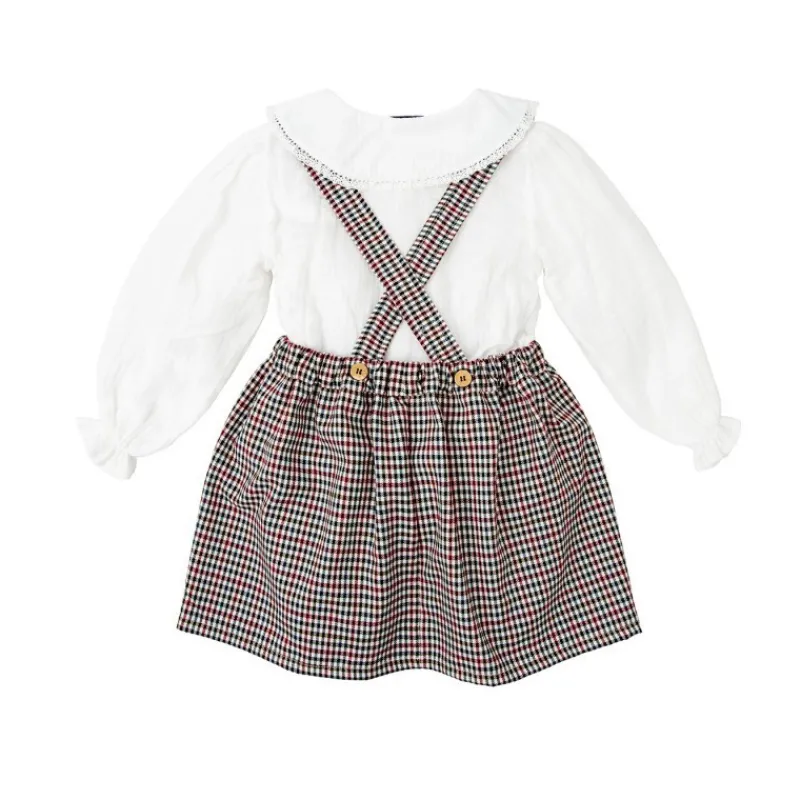 conjunto_falda_de_nia_en_pata_de_gallo_nogal_2.webp Babidu Conjuntos Niña | Conjuntos Bebé Niña^Conjunto falda de niña en pata de gallo NOGAL