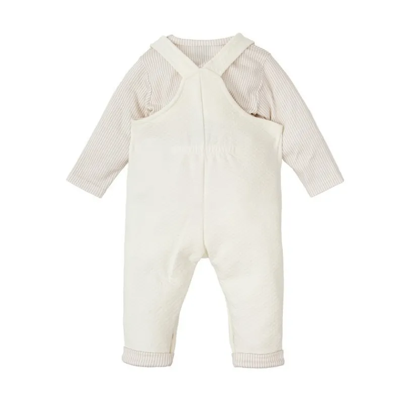 Babidu Petos Y Monos Niño | Conjuntos Bebe Niño^Conjunto peto más camiseta cuello tira liso ARCE