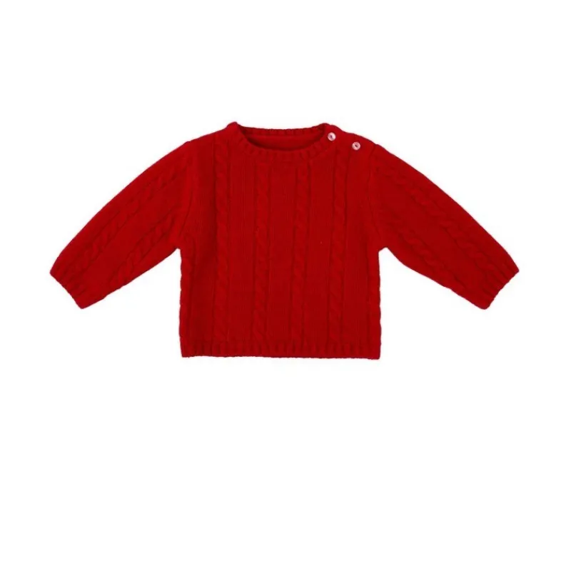 Babidu Camisas Y Sudaderas Niño | Camisas Y Sudaderas Niña^Jersey punto Almendro