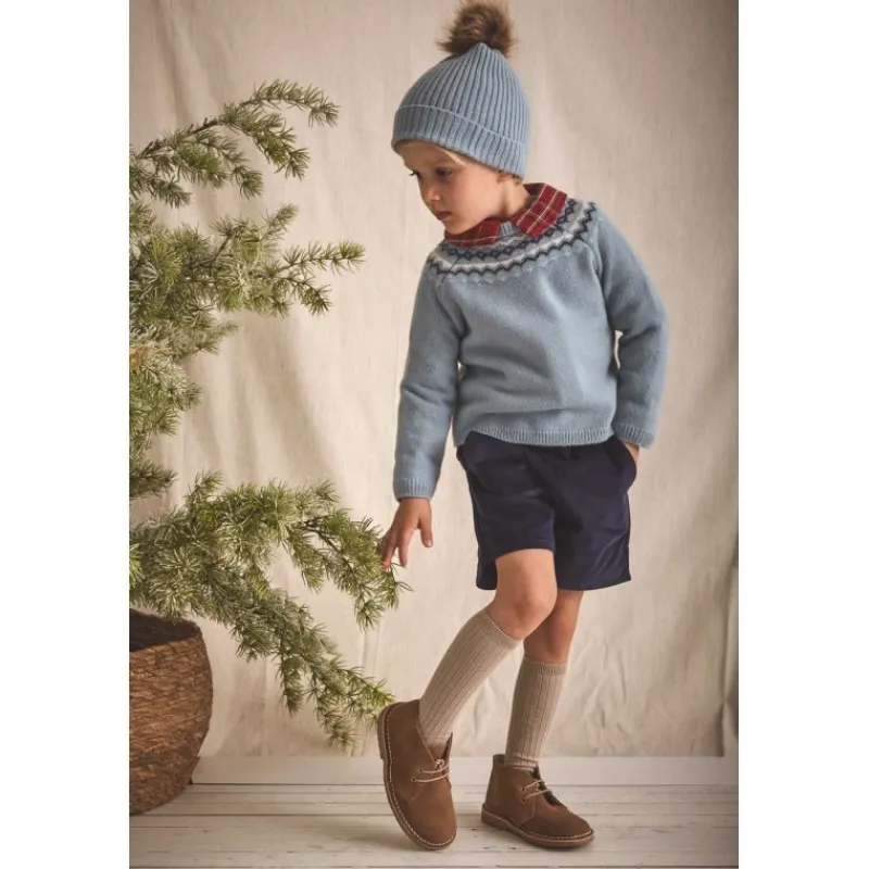 Babidu Camisas Y Sudaderas Niño^Jersey punto de niño en tejido liso OLIVO