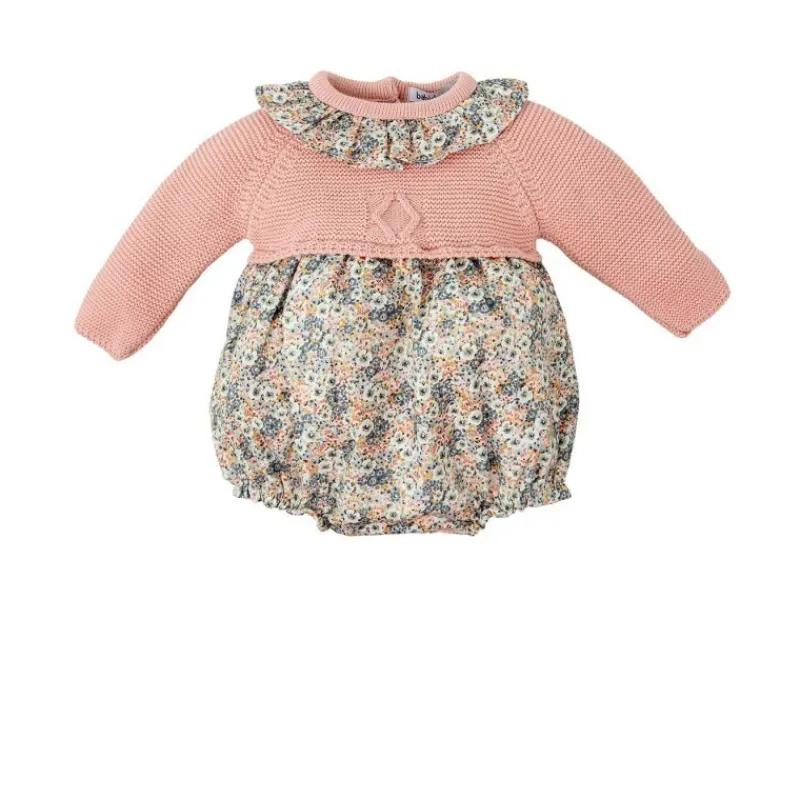 Babidu Peleles Y Pijamas Bebe Niña^Pelele de bebé niña de punto EBANO