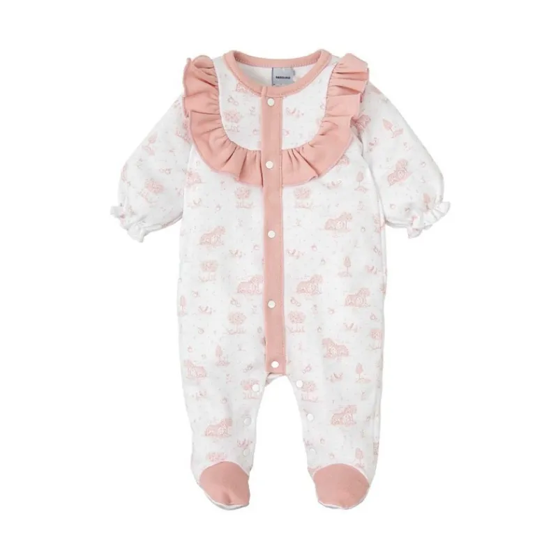 Babidu Peleles Y Pijamas Bebe Niña^Pelele de bebé niña con micro estampado FRESNO