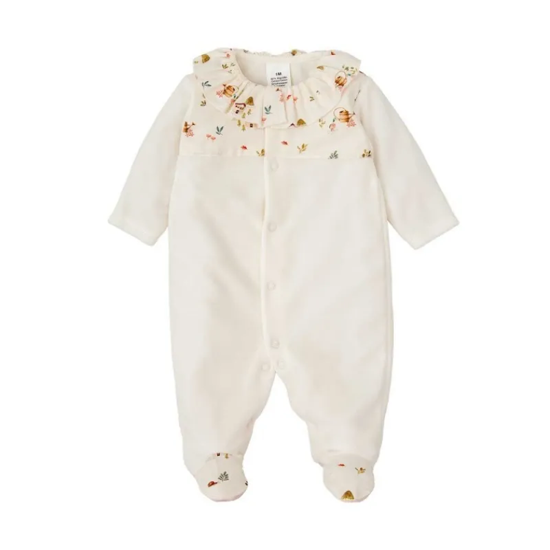 Babidu Peleles Y Pijamas Bebe Niña^Pelele tundosado