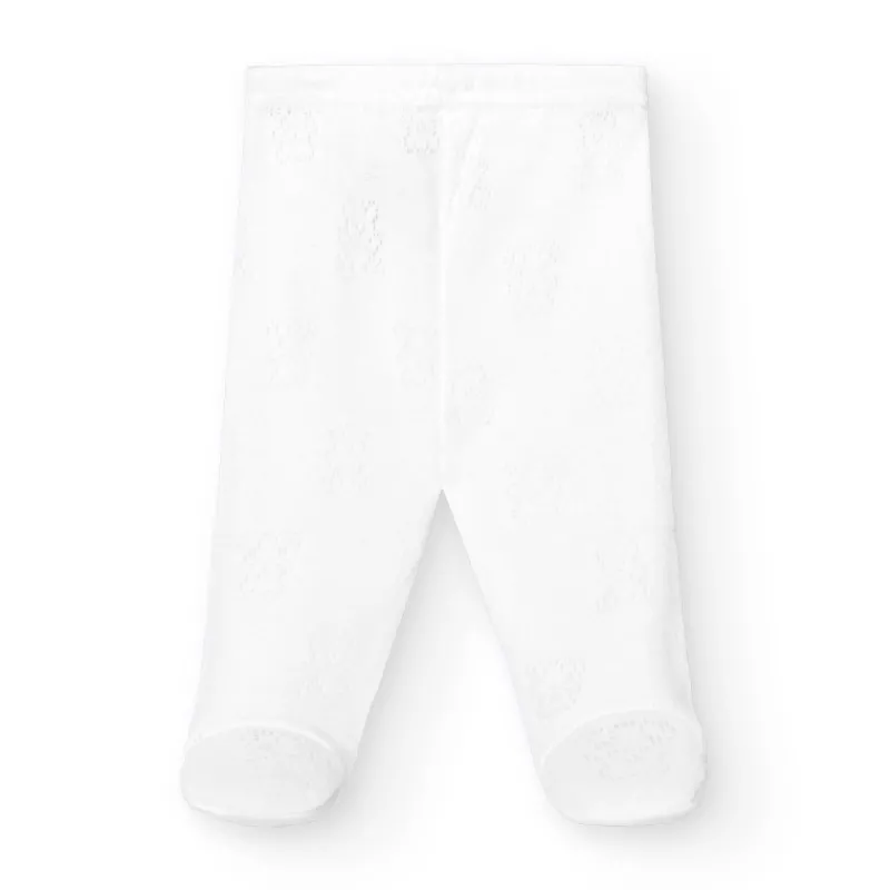 Babidu Prematuro | Polainas, Gorros Y Manoplas^POLAINA CALADO OSITOS