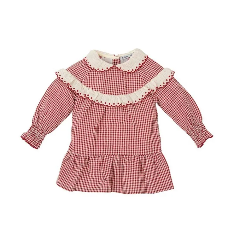 Babidu Vestidos Niña | Vestidos Y Jesusitos Bebe Niña^Vestido de niña almendro