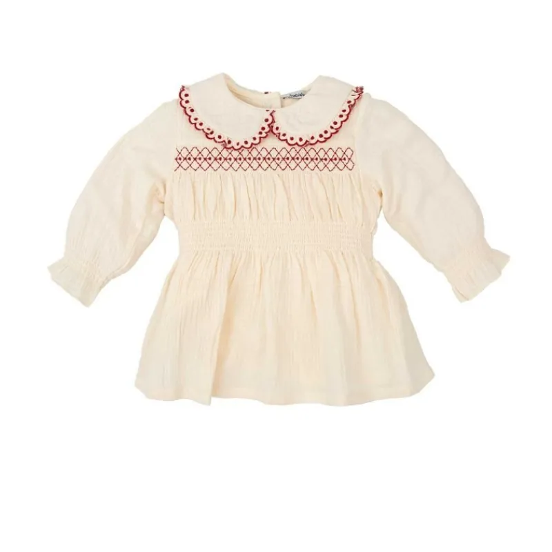 Babidu Vestidos Niña^Vestido de niña almendro