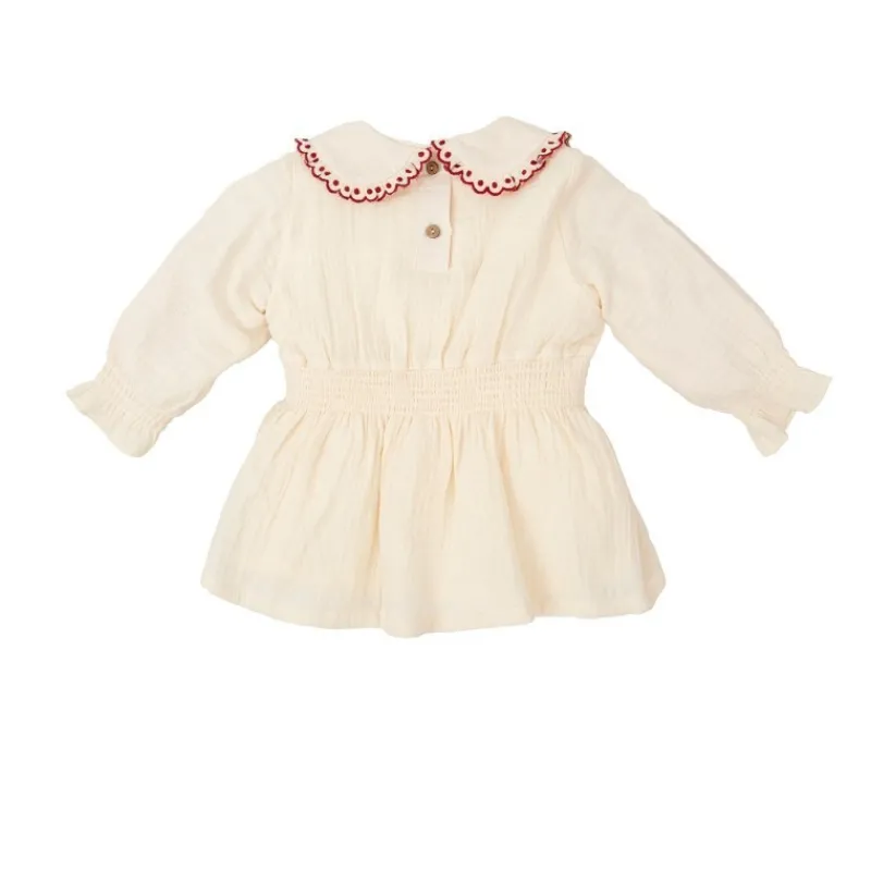 Babidu Vestidos Niña^Vestido de niña almendro